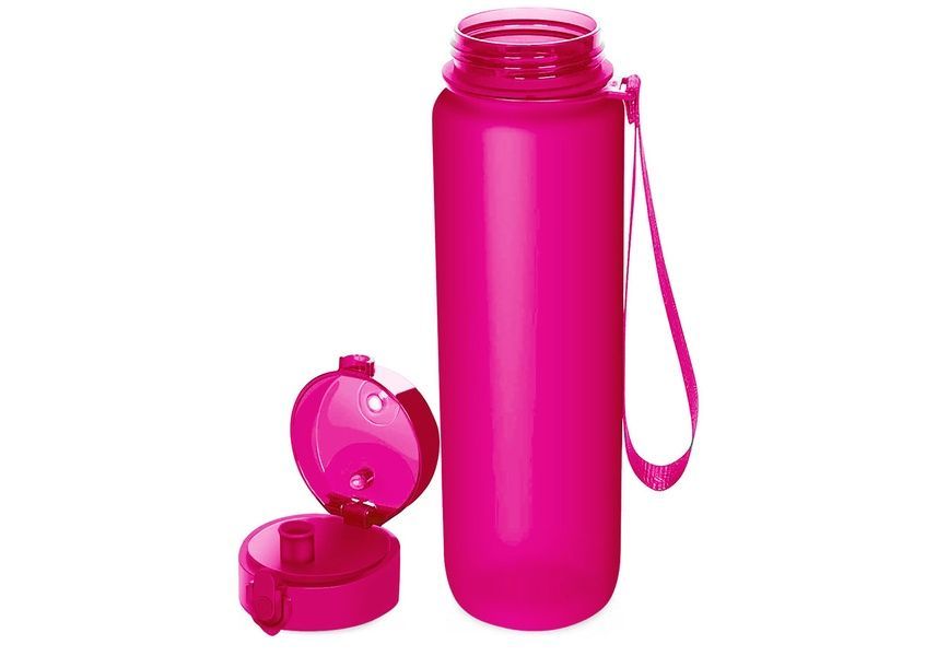 Бутылка для воды AquaFlow 600 мл (розовая) EasyFit 2124581 фото