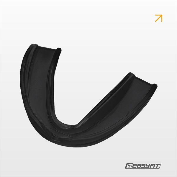 Капа для бокса черная EasyFit 2124697 фото