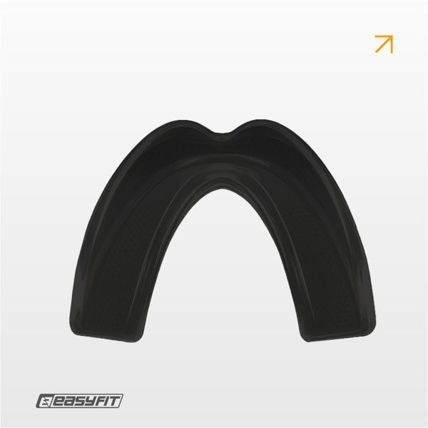 Капа для бокса черная EasyFit 2124697 фото