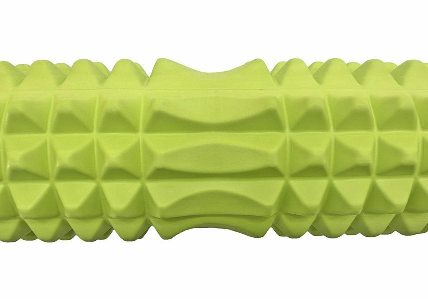 Массажный ролик Grid Roller 45 см v.2.2 Салатовый EasyFit 2124052 фото