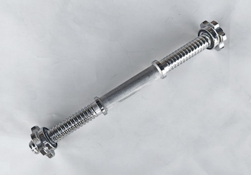 Гантельний гриф 40 см &Oslash; 28 мм хромований EasyFit 2123741 фото