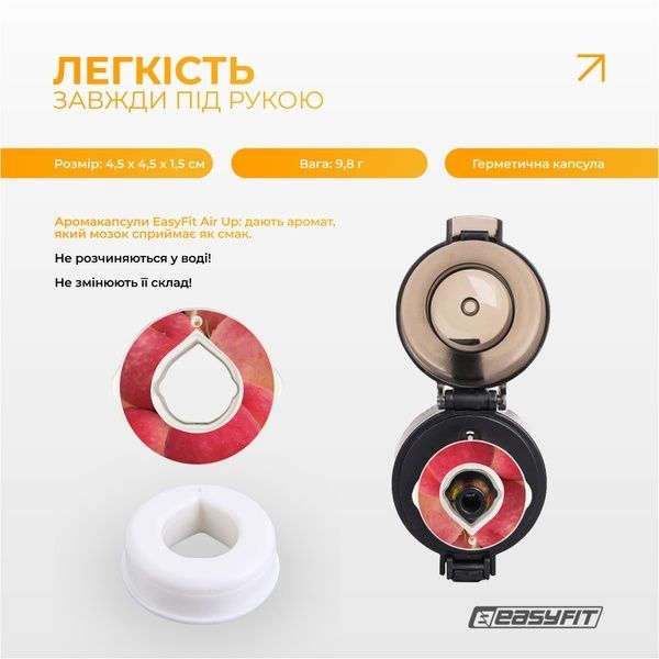 Капсула &ldquo;Персик&rdquo; для пляшки Air Up EasyFit 2124724 фото