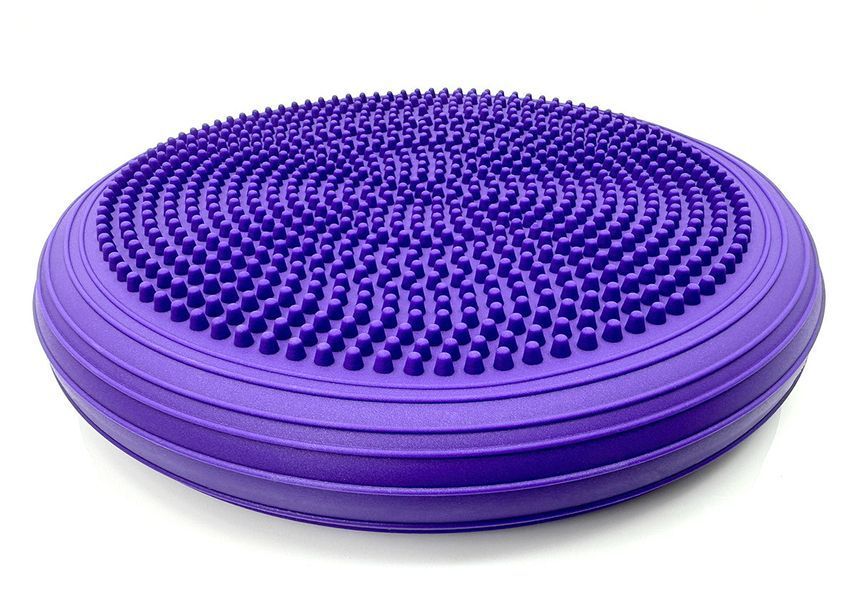 Балансировочная подушка массажная Cushion-2 фиолетовая EasyFit 2124379 фото