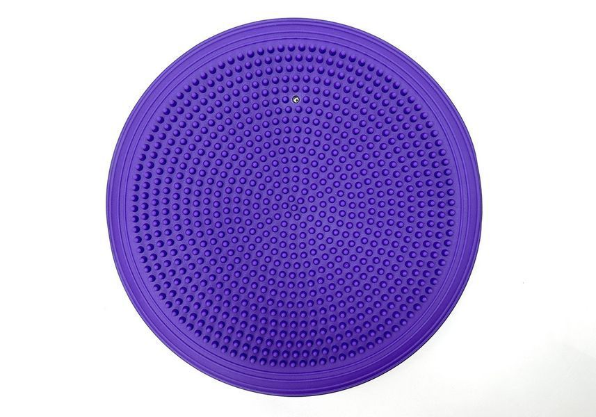 Балансировочная подушка массажная Cushion-2 фиолетовая EasyFit 2124379 фото