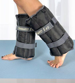 Утяжелители для ног и рук 5 кг (пара) EasyFit 2123964 фото