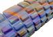 Масажний ролик Grid Roller 33 см v.1.1 Multi Синій EasyFit 2124030 фото 2