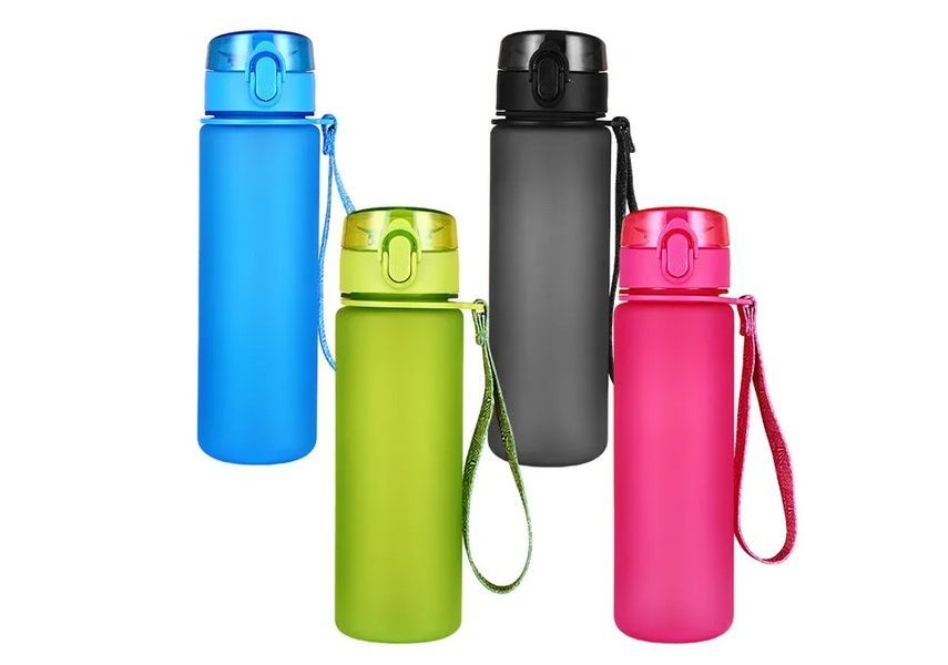 Бутылка для воды AquaFlow 800 мл (синяя) EasyFit 2124583 фото