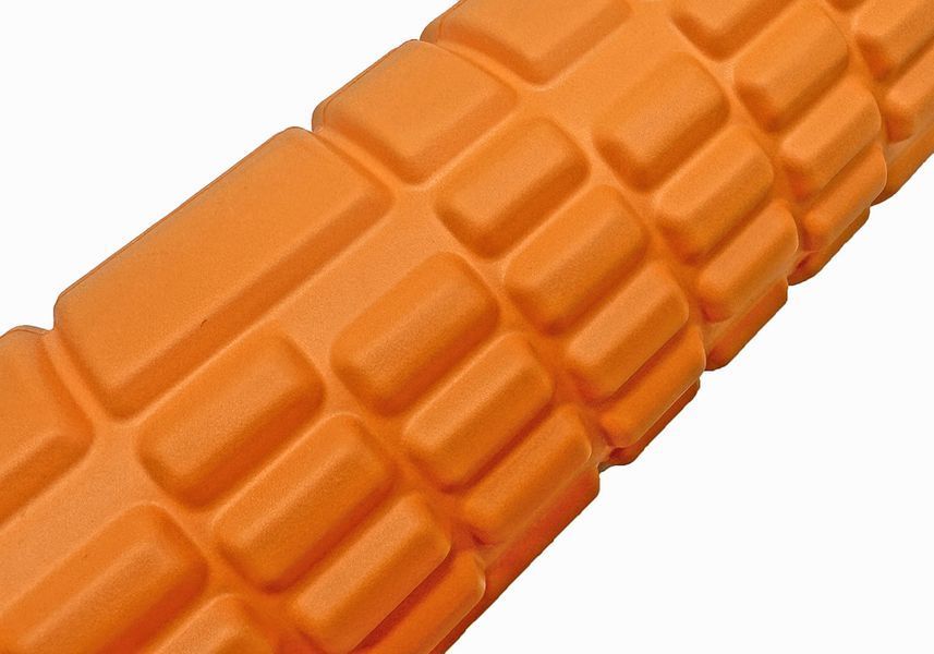 Массажный роллер Grid Roller Mini 30 см оранжевый EasyFit 2124128 фото