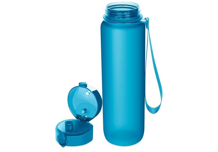Бутылка для воды AquaFlow 800 мл (синяя) EasyFit 2124583 фото