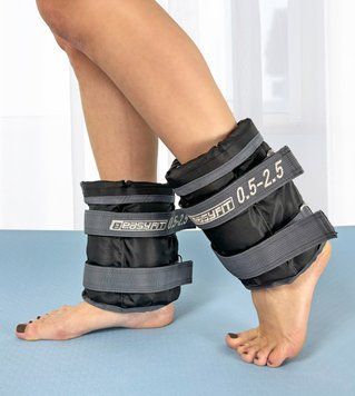 Утяжелители для ног и рук наборные 0,5-2,5 кг (пара) EasyFit 2123965 фото