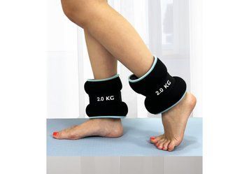 Утяжелители Comfort 2 кг для ног и рук с металлом (пара) EasyFit 2124002 фото