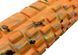 Массажный ролик Grid Roller 33 см v.1.1 Multi Оранжевый EasyFit 2124031 фото 2