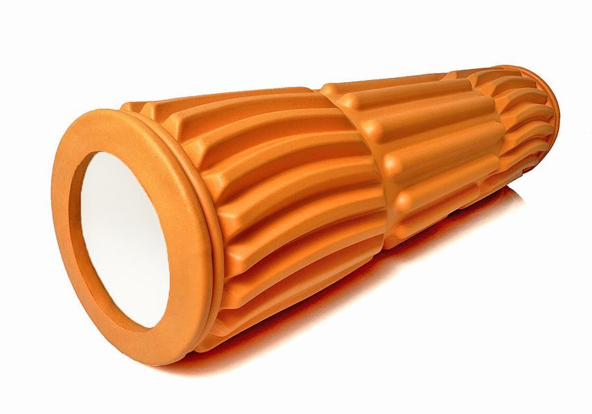 Массажный ролик Dozer 45 см Оранжевый EasyFit 2124171 фото
