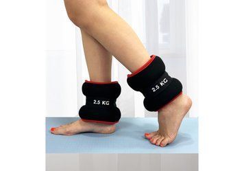 Утяжелители Comfort 2,5 кг для ног и рук с металлом (пара) EasyFit 2124003 фото