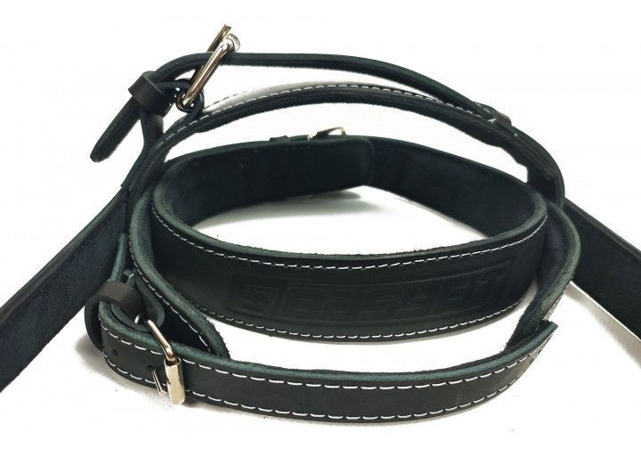 Упряж BISON чорна (шкіра) EasyFit 2124530 фото