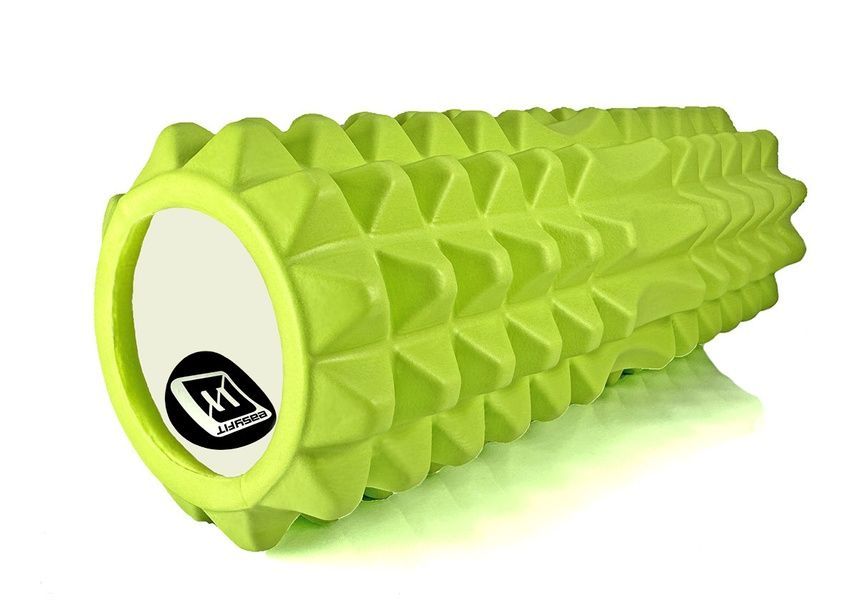 Масажний ролик Grid Roller 33 см v.1.2 Салатовий EasyFit 2124033 фото
