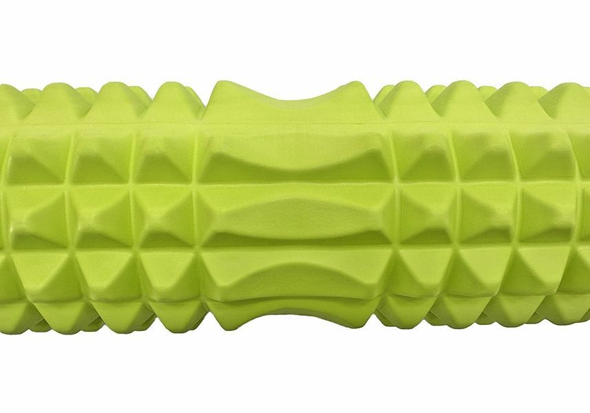 Масажний ролик Grid Roller 33 см v.1.2 Салатовий EasyFit 2124033 фото