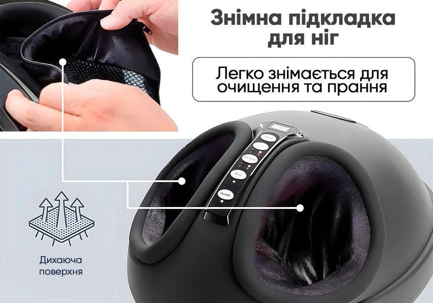 Лімфодренажний масажер для ніг EasyFit EasyFit 2124233 фото