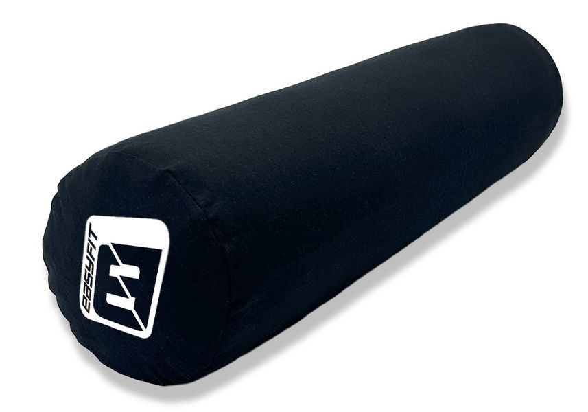 Валик для масажного столу 60 см чорний (з чохлом) EasyFit 2124191 фото