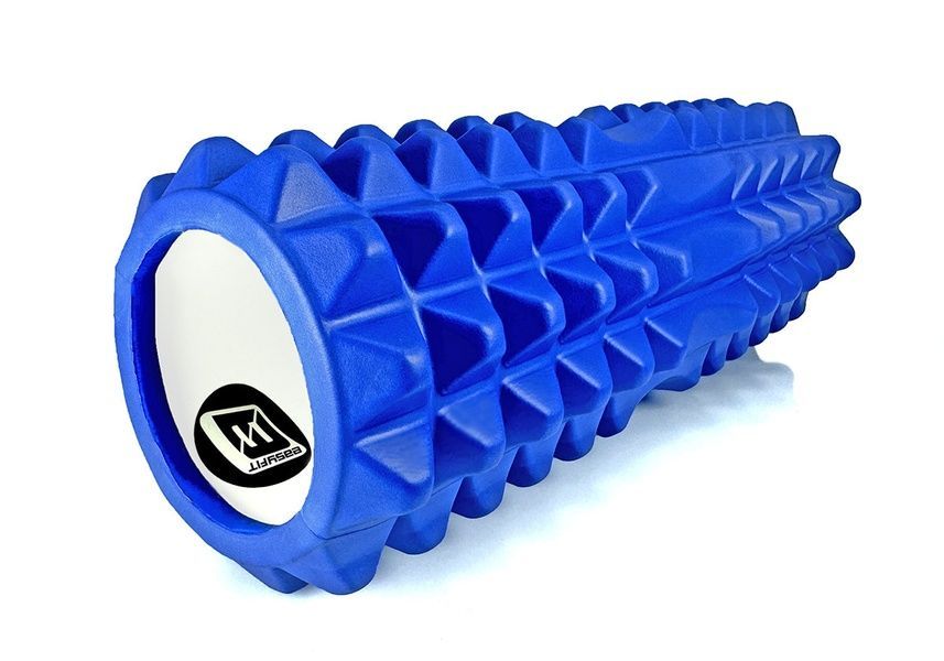 Масажний ролик Grid Roller 33 см v.1.2 Синій EasyFit 2124034 фото