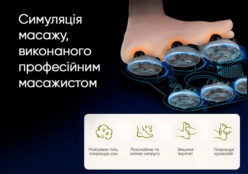 Масажна ванна для ніг з підігрівом, масажер для стоп електричний EasyFit 2124234 фото