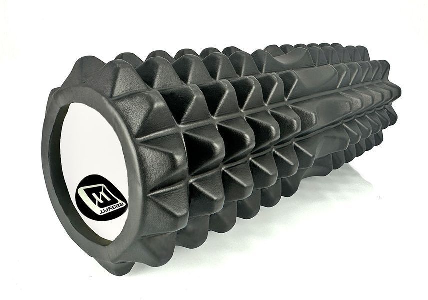 Масажний ролик Grid Roller 33 см v.1.2 Чорний EasyFit 2124035 фото