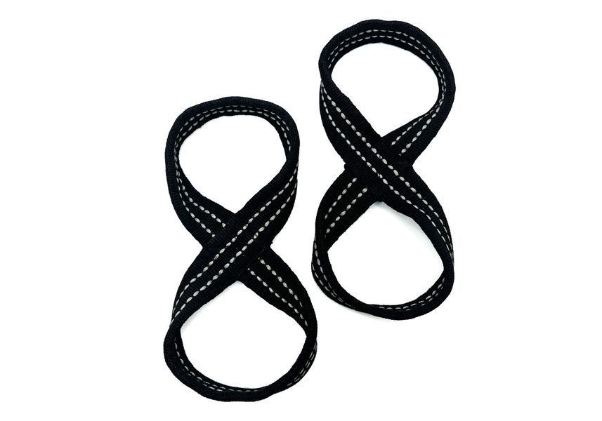 Лямки для тяги Infinity для становой тяги (восьмерки размер L) EasyFit 2124564 фото