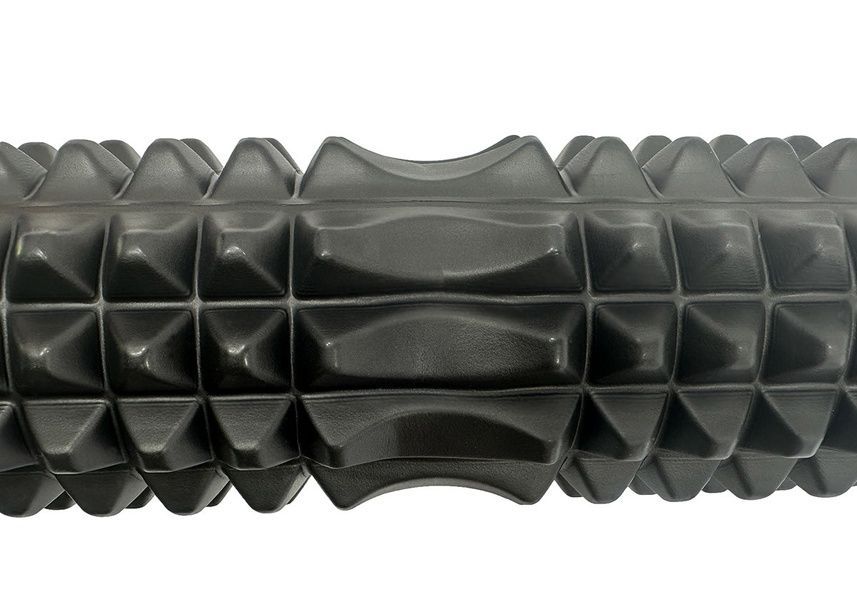 Масажний ролик Grid Roller 33 см v.1.2 Чорний EasyFit 2124035 фото