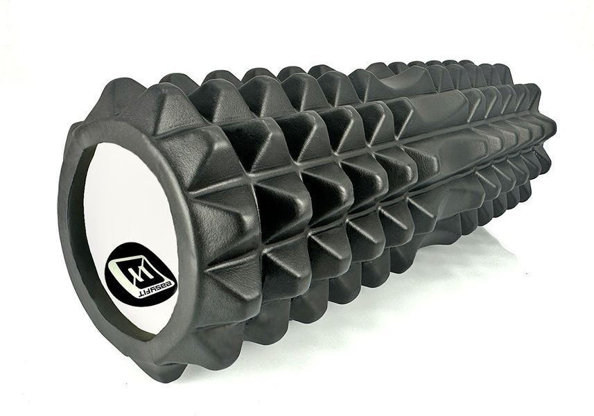 Масажний ролик Grid Roller 33 см v.1.2 Чорний EasyFit 2124035 фото