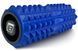 Массажный ролик Grid Roller 33 см v.1.2 с заглушками с двух сторон (синий) EasyFit 2124216 фото 1