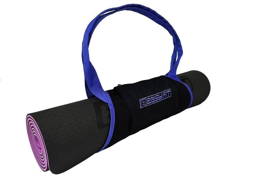 Сумка-переноска для йога-килимка Синя EasyFit 2124453 фото