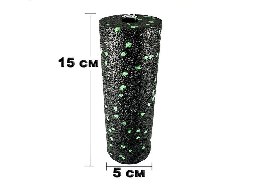 Масажний ролик EPP 15х5 см салатовий EasyFit 2124148 фото
