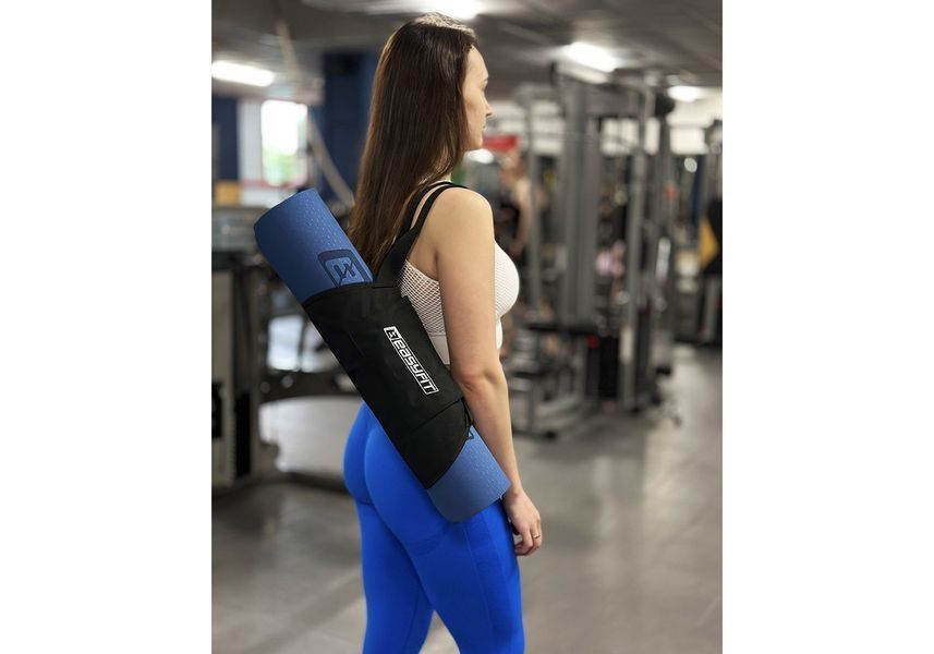 Сумка-переноска для йога-килимка Синя EasyFit 2124453 фото