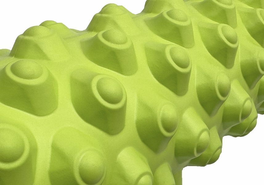 Масажний ролик Grid Roller Extreme 33 см Салатовий EasyFit 2124037 фото