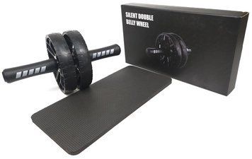 Ролик для пресса BLM двойной черный EasyFit 2123921 фото