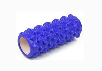 Массажный ролик Grid Roller Extreme 33 см Синий EasyFit 2124038 фото