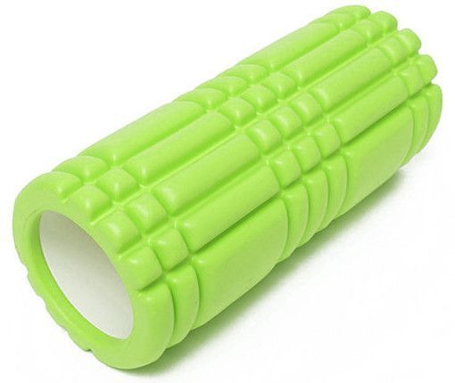 Масажний ролик Grid Roller 33 см v.1.0 Салатовий EasyFit 2124079 фото