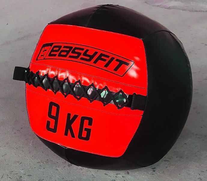 Медицинский мяч Wall Ball (медбол, волболл) 9 кг EasyFit 2124017 фото