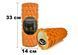 Масажний ролик Grid Roller 33 см v.1.1 Помаранчевий EasyFit 2124129 фото 1
