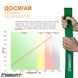 Резиновая петля 19-65 кг Зеленая EasyFit 2123782 фото 5