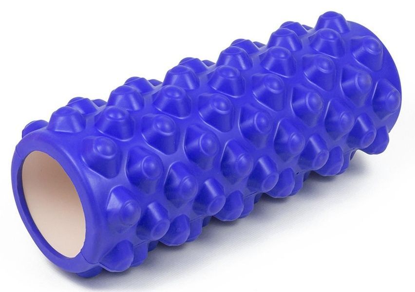 Масажний ролик Grid Roller Extreme 33 см Синій EasyFit 2124038 фото