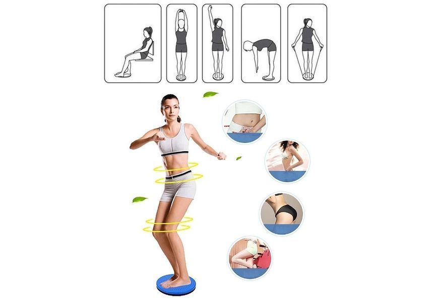 Диск здоровья Waist Twisting фиолетовый EasyFit 2124446 фото