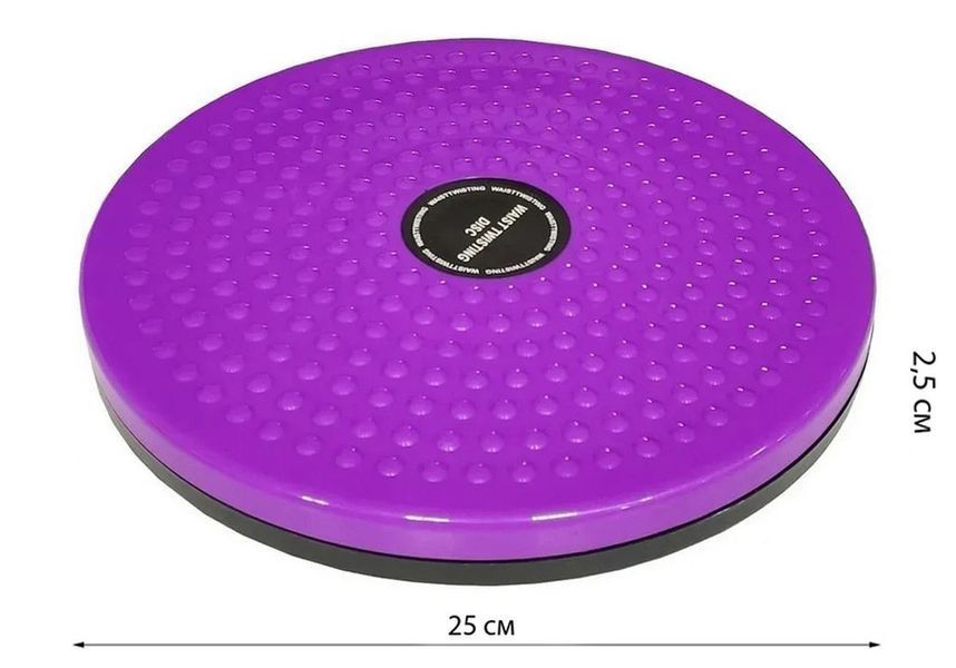 Диск здоровья Waist Twisting фиолетовый EasyFit 2124446 фото