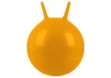 М'яч для фітнесу 45 см із ріжками оранжевий EasyFit 2124478 фото