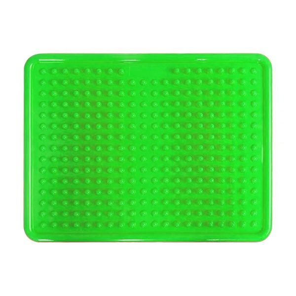 Ортопедический массажный коврик для стоп Acupoint с шипами зеленый EasyFit 2124197 фото