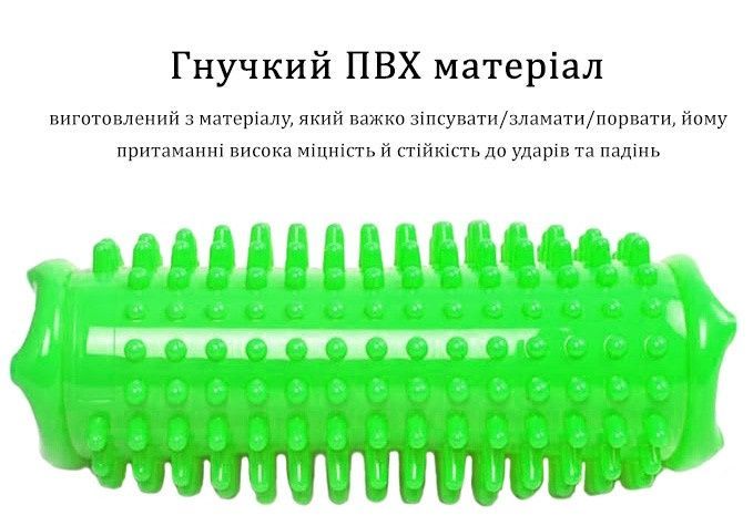 Ортопедический массажный коврик для стоп Acupoint с шипами зеленый EasyFit 2124197 фото