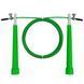 Скоростная скакалка Speed Cable Rope 3 м со стальным тросом, зелёная EasyFit 2123937 фото 1