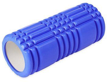 Массажный ролик Grid Roller 33 см v.1.0 Синий EasyFit 2124080 фото