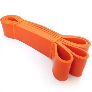 Резиновая петля 19-65 кг Оранжевая EasyFit 2123783 фото
