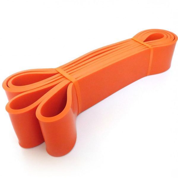 Резиновая петля 19-65 кг Оранжевая EasyFit 2123783 фото